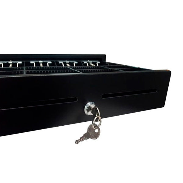 Gaveta Caja Registradora Metálica Negocio Llave y Eléctrica