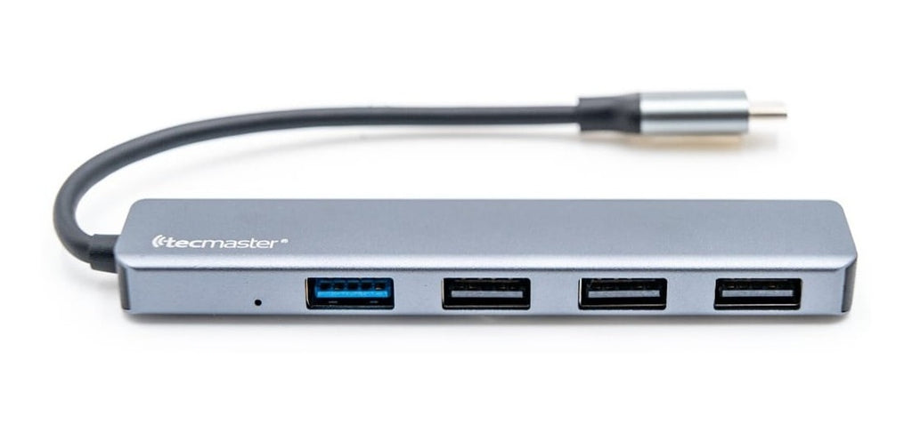 Hub Tipo-C USB 4 Puertos Para Macbook Notebooks Tecmaster
