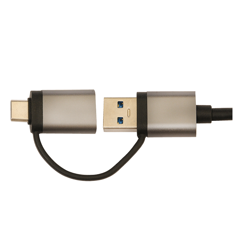 Hub Tipo-C/USB, 4 Puertos Usb 3.1 Macbook Notebook Tecmaster