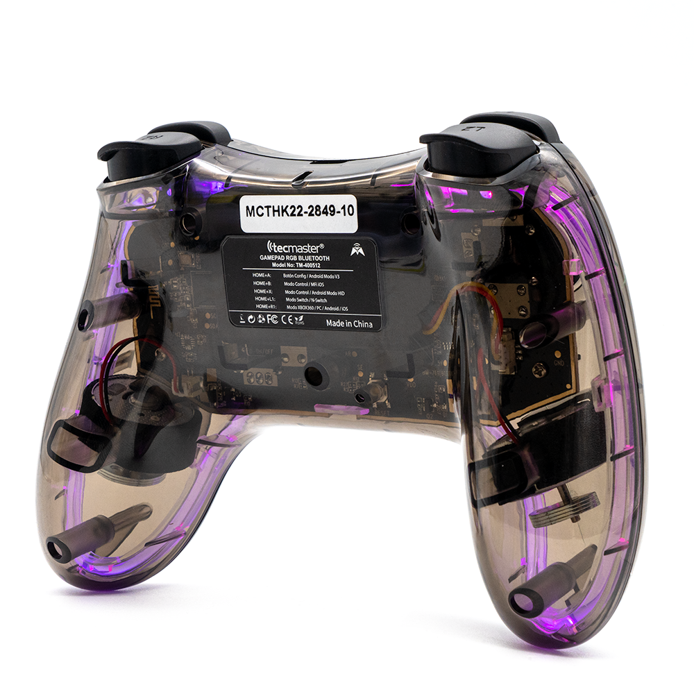 Gamepad Bluetooth RGB p/ Celular PS4 Switch Joystick Gamer