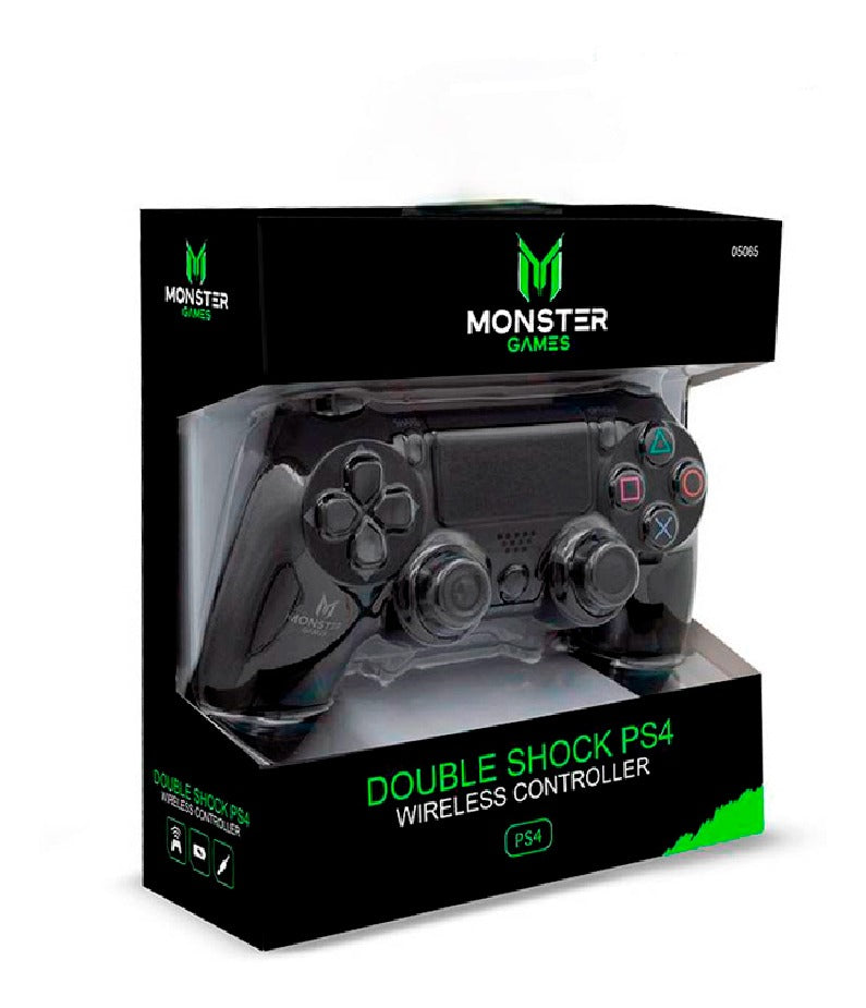 Joystick Para PS4 Doble Shock Audio 3.5MM Wireless Monster