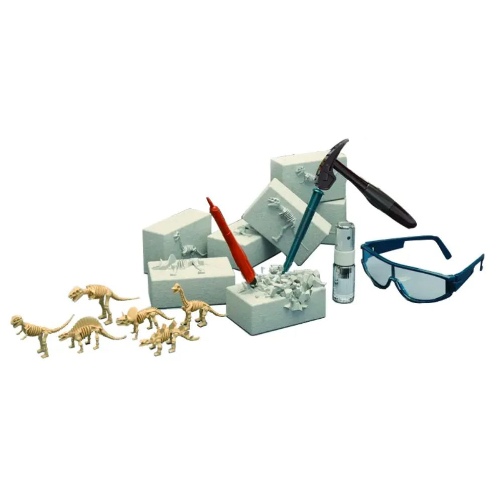 Juego Excavacion Fosiles Dinosaurios 6 en 1 K200