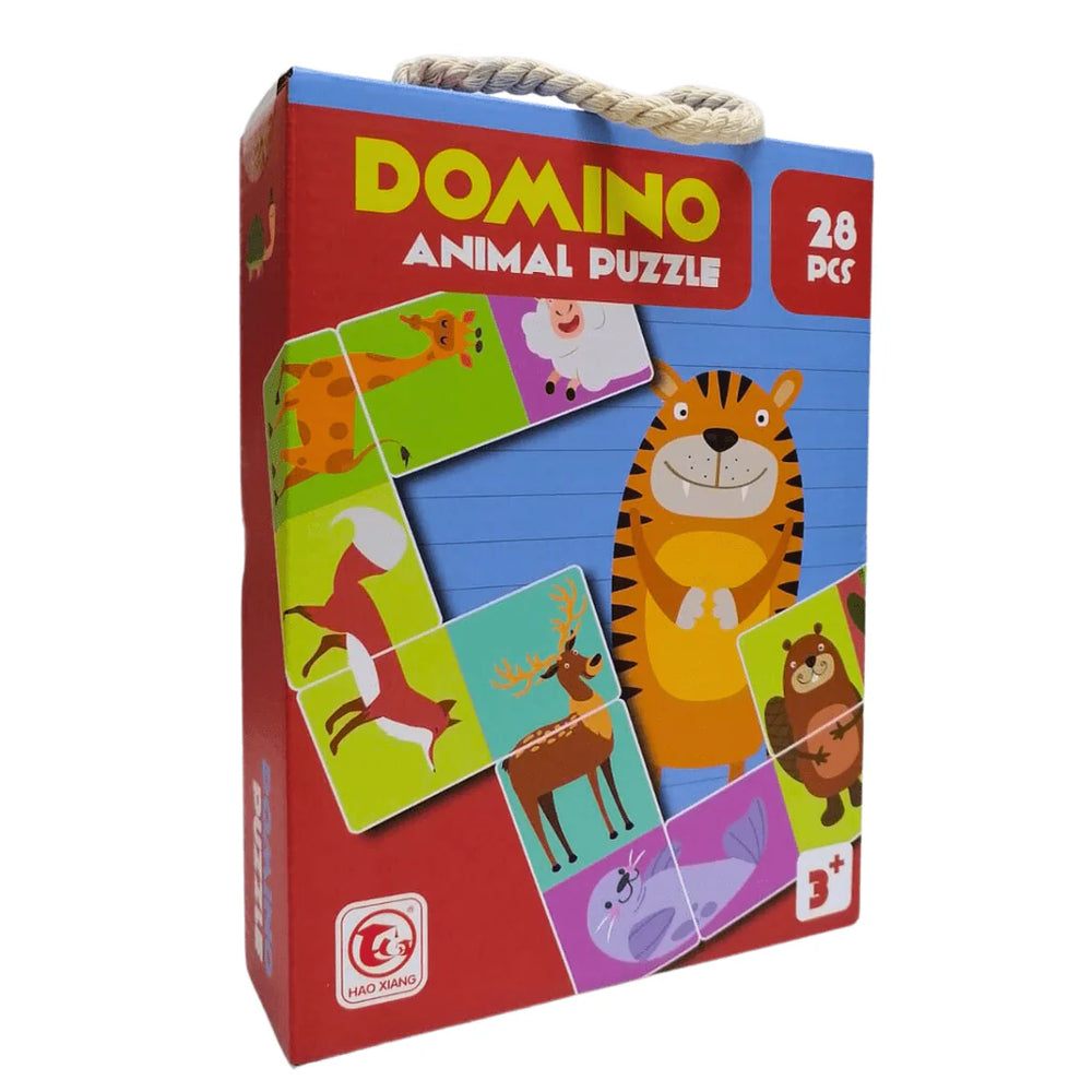 Juego de Mesa Domino Infantil Animalitos Juguete Didáctico