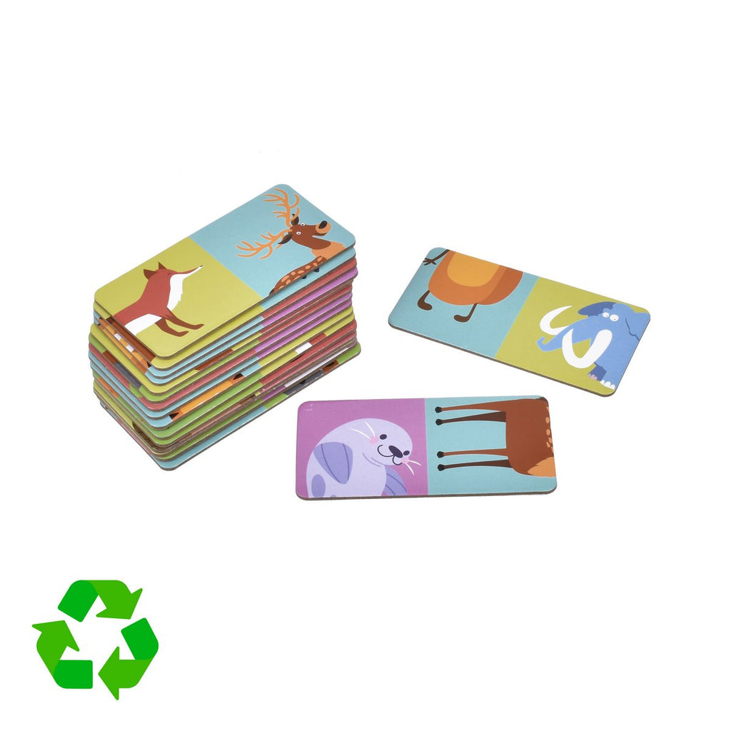 Juego de Mesa Domino Infantil Animalitos Juguete Didáctico