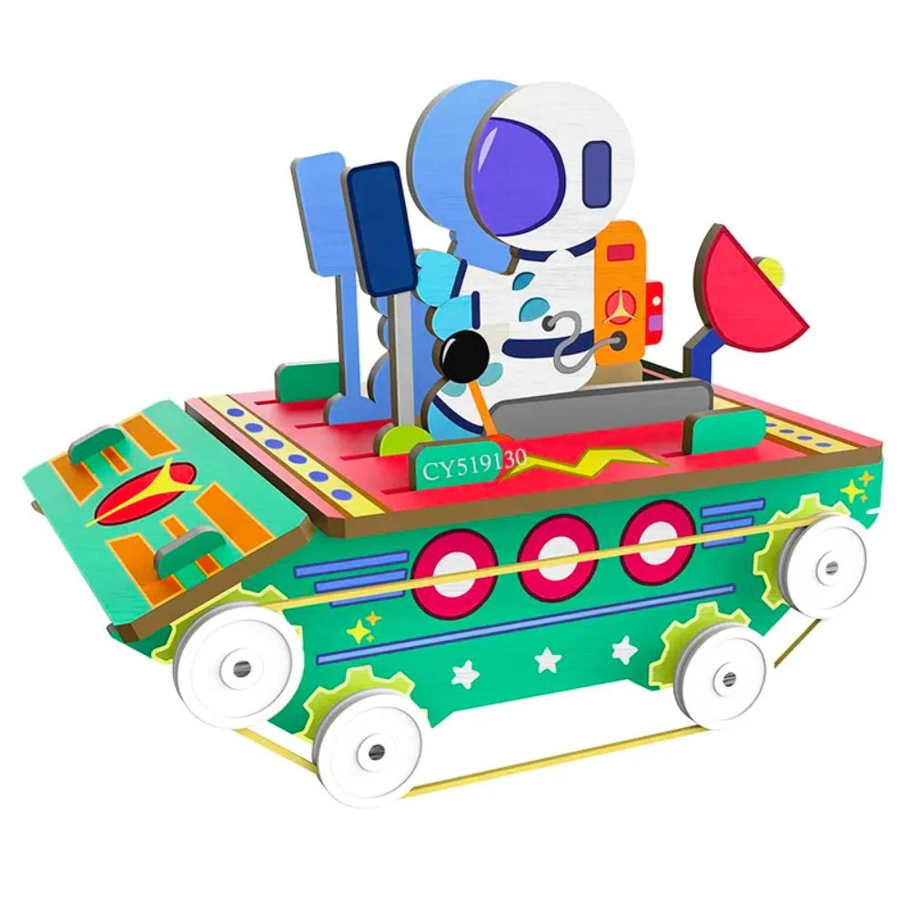 Juguete Educativo Construccion Madera Electricos 6 en 1