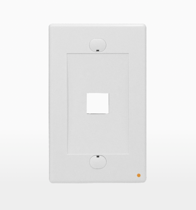 Keystone Horizontal Faceplate 70 x 114 LinkMade 5 Unidades