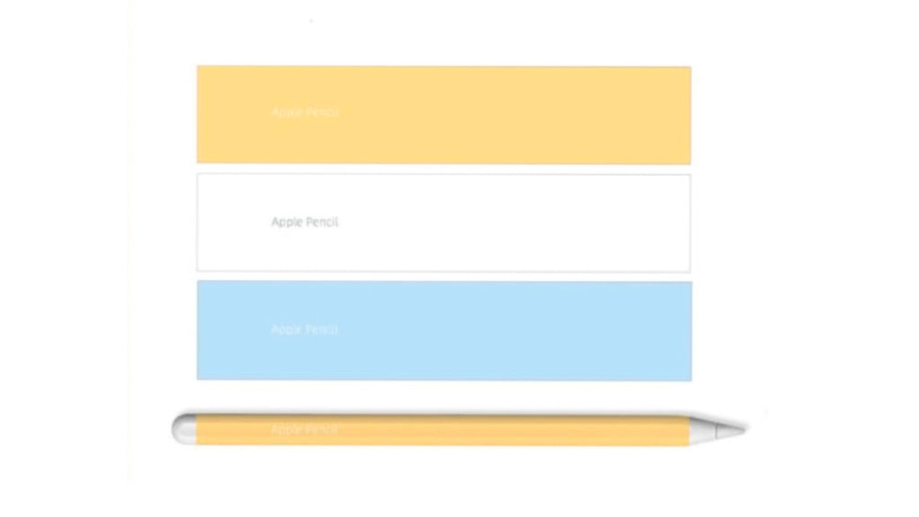 Set 3 Adhesivos Protectores para Applepencil 1 Diseño