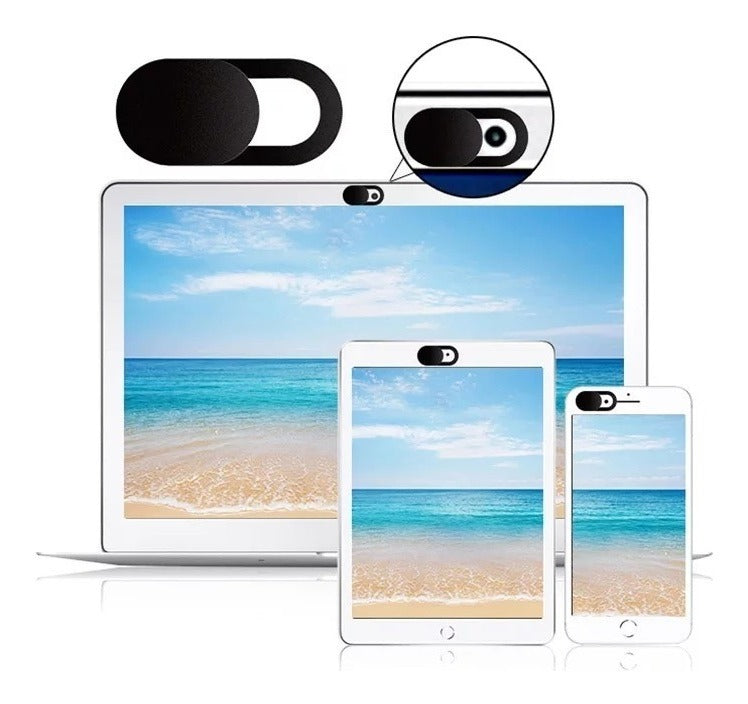 Kit 6 Protectores Webcam Antiespía p/ Notebook MacBook Tablet