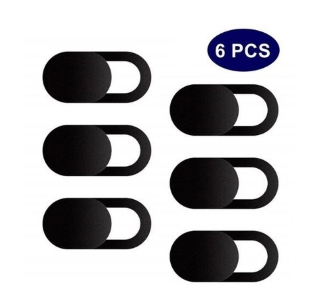 Kit 6 Protectores Webcam Antiespía p/ Notebook MacBook Tablet