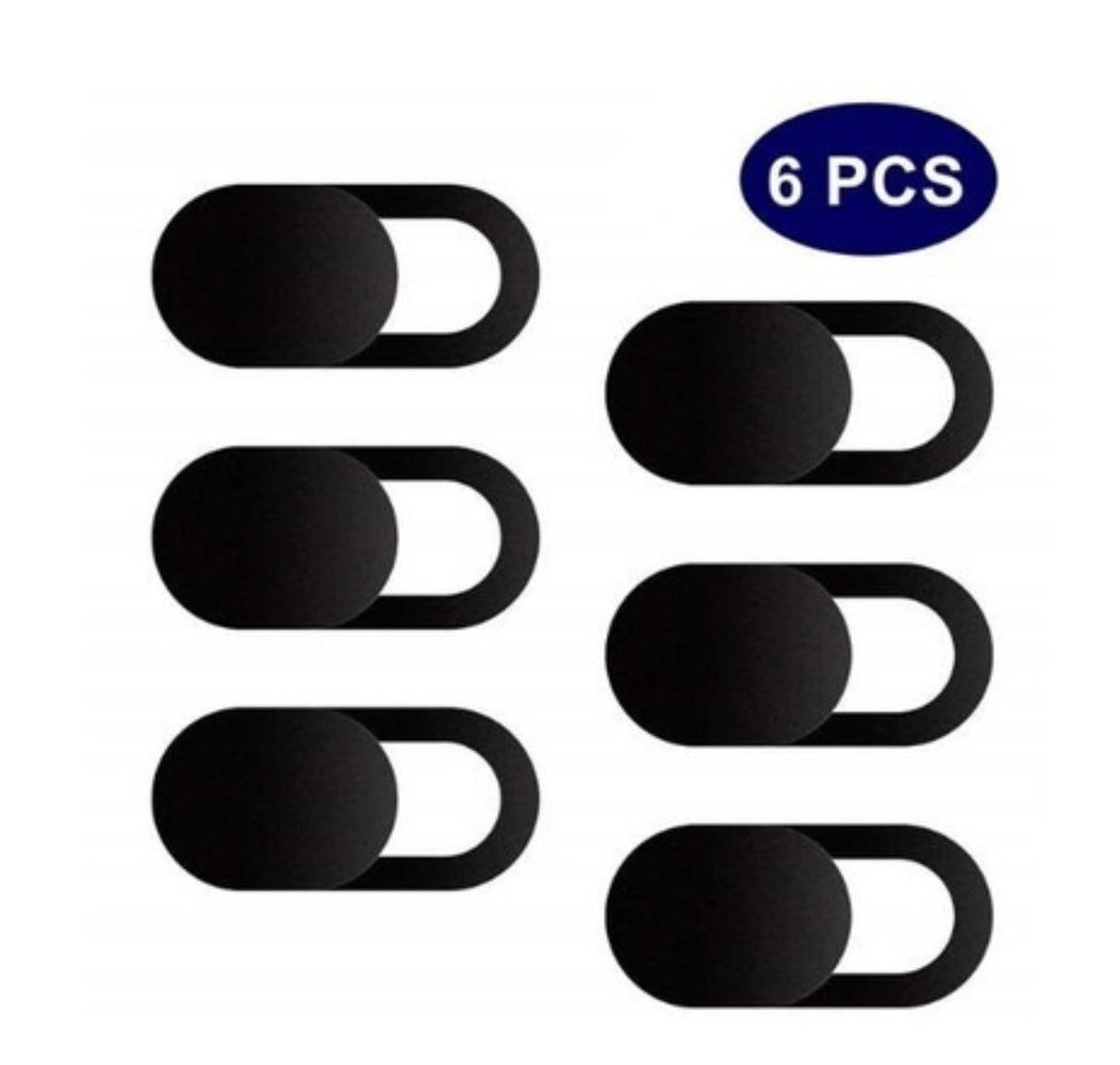 Kit 6 Protectores Webcam Antiespía p/ Notebook MacBook Tablet