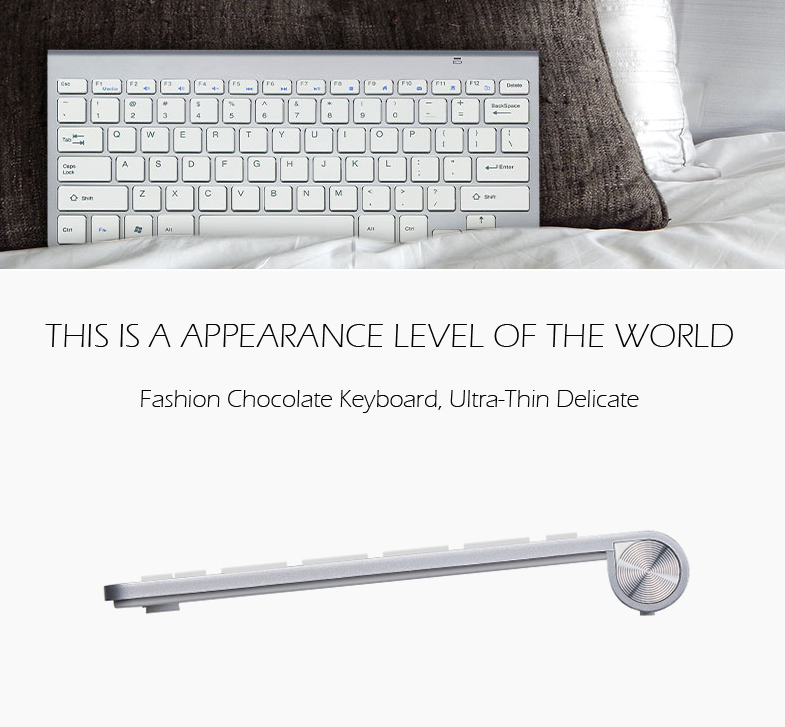 Kit Mouse/Teclado compatible  Mac y Notebook Inalambrico Negro