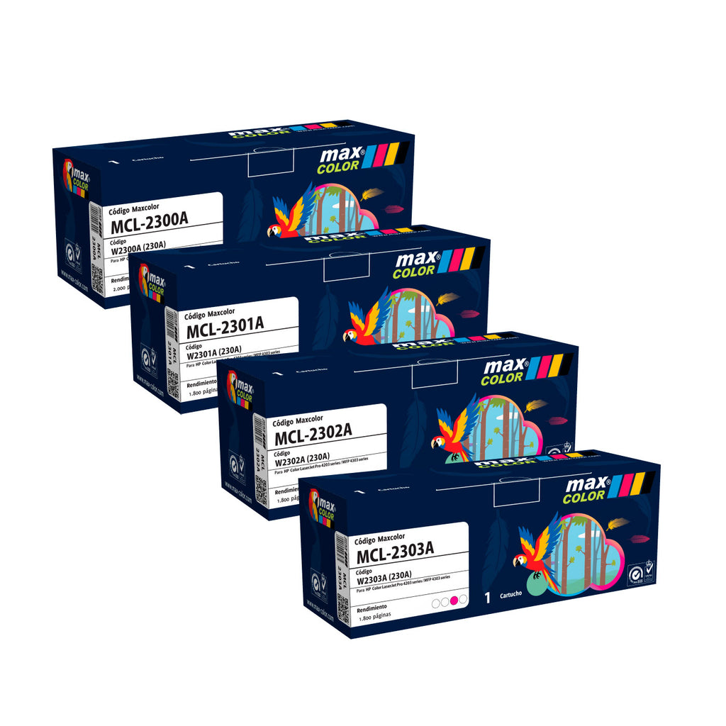 Kit Toner Compatible para HP 2300 MC Color