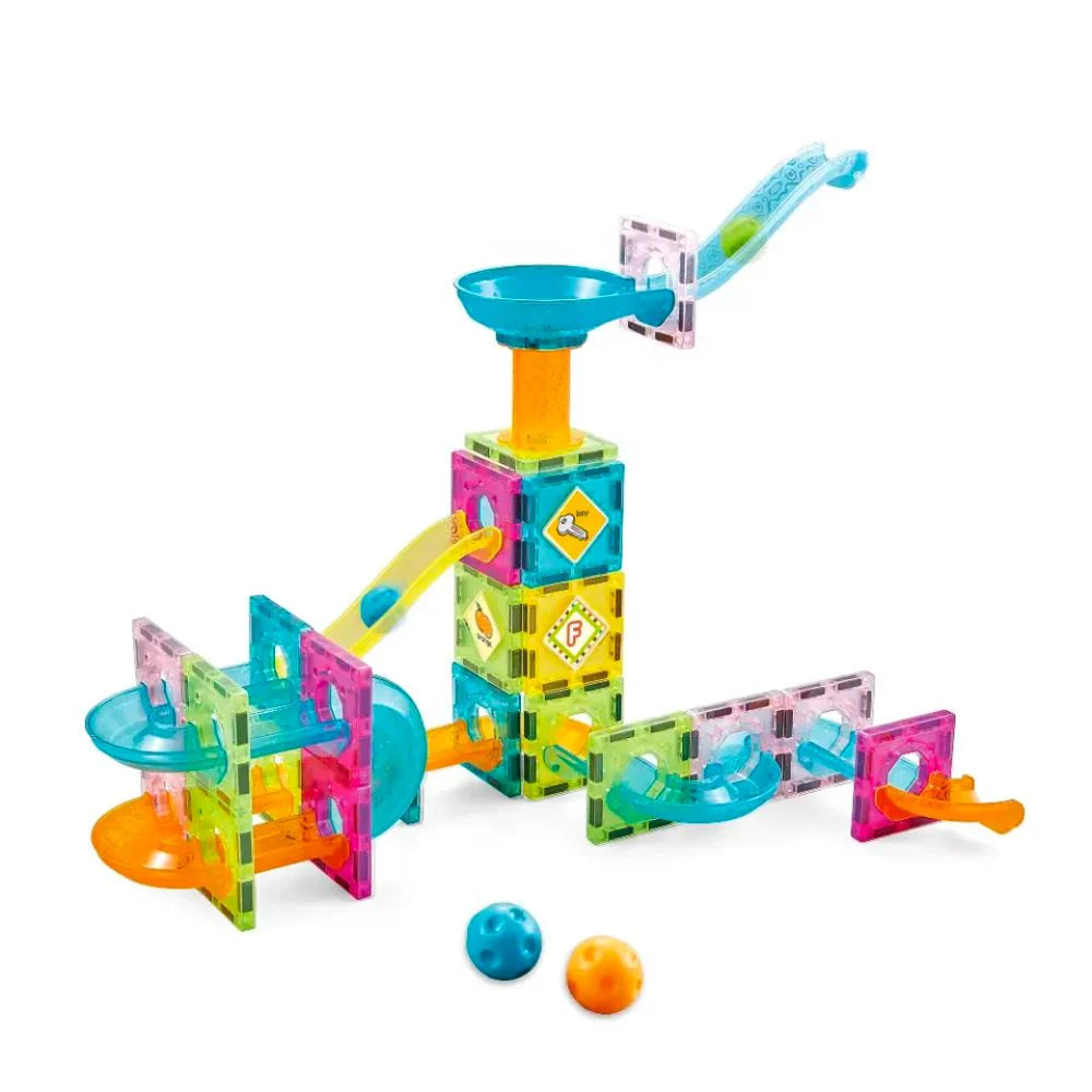 Kit Bloques magneticos de construccion 64 Piezas Playfactory