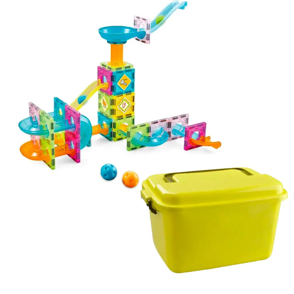 Kit Bloques magneticos de construccion 64 Piezas Playfactory