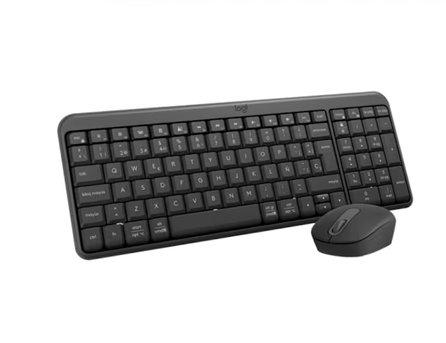 Kit Teclado y Mouse Logitech MK250 Bluetooth Grafito