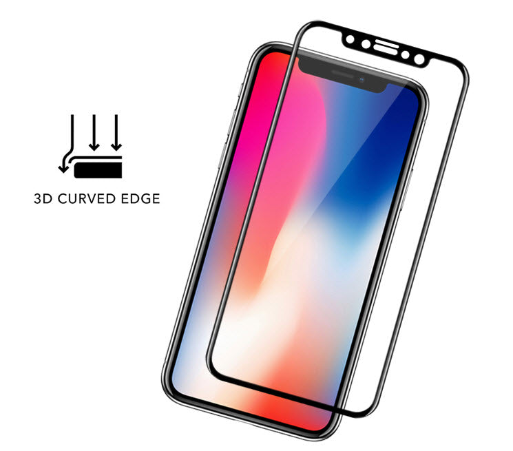 Lamina Vidrio compatible con iPhone 11 / Xr Completa Negra