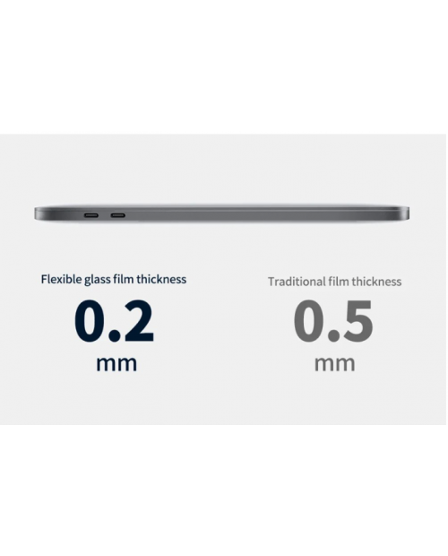 Lamina Vidrio Flexible UDMA Para Macbook AIR 13 A2179 A2337