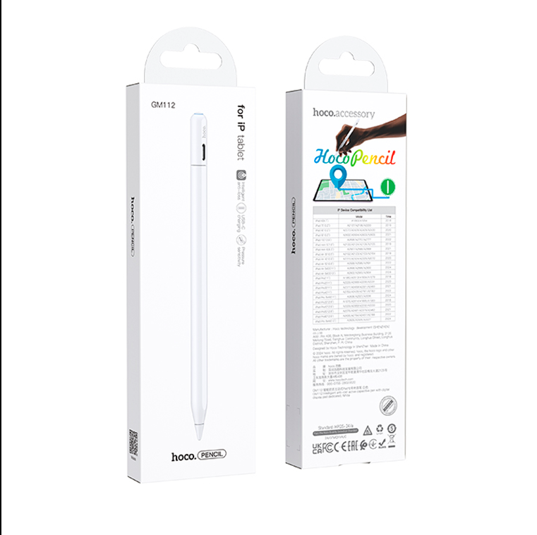 Lápiz Magnético Hoco GM112 iPad Air/Pro con Detección Palma