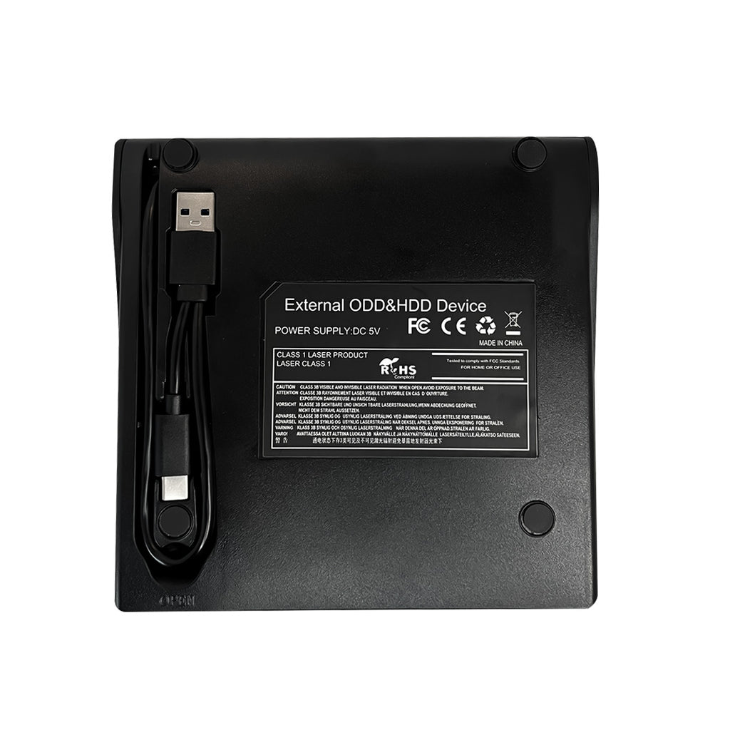 Lector Grabador CD DVD USB Externo Utek UT-RD12X