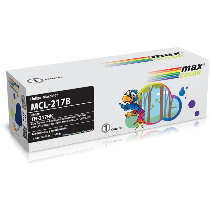 Kit Toner Compatible para Brother TN-217 BK CMY
