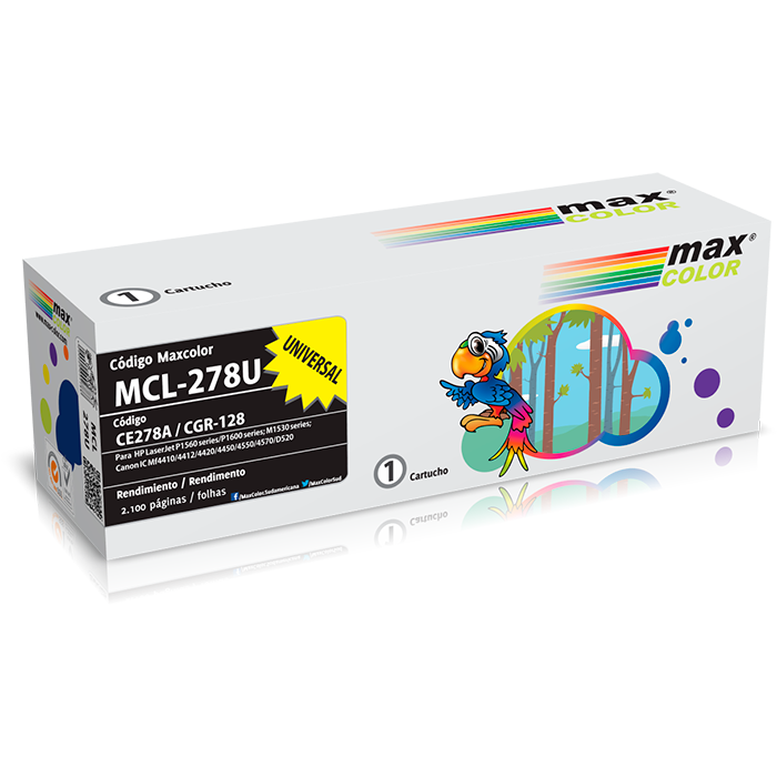 Toner Para HP 78a CE278A P1606SN M1536 MCL-278U Alt