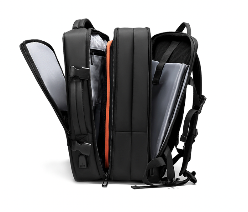 CYBER - Mochila Bolso Notebook Viajera 17 Pulgadas 23 a 39LT Goforit