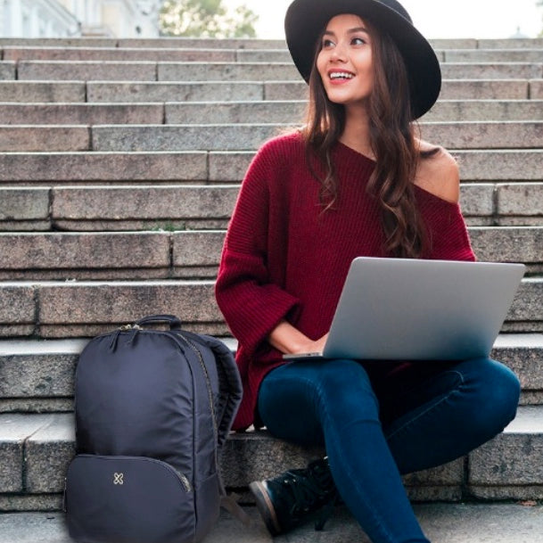 Mochila Notebook Macbook Hasta 15,6 KlipX Aberdeen KNB-456BK