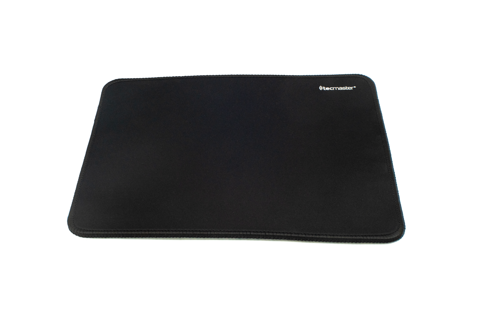 Mouse Pad Antideslizante 30x25cm Negro Tecmaster