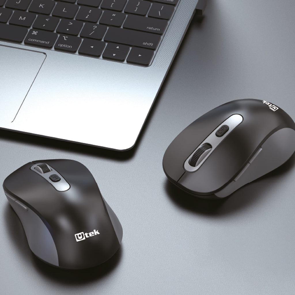 Mouse Inalambrico 2.4GZ 6 Botones Utek UT-MOW620