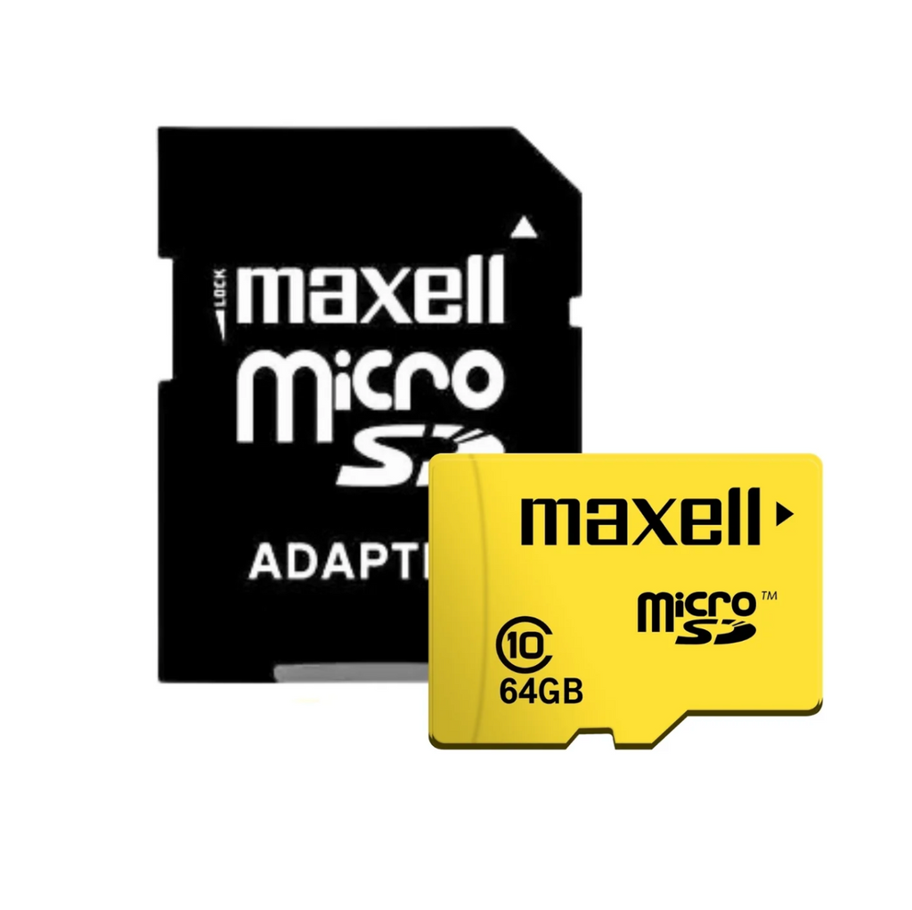 Memoria Micro SD Maxell 64GB Clase 10
