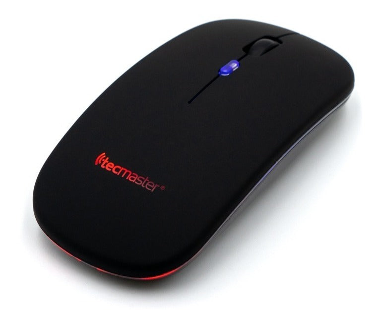 Mouse Dual Inalambrico y Bluetooth Tecmaster Negro