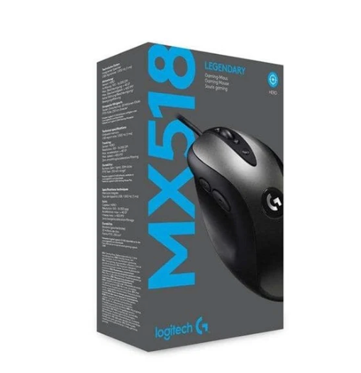 Mouse Gamer Logitech MX518 Legendary Gris