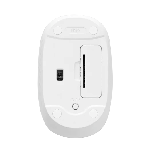 Mouse Bluetooth Logitech M196 Blanco p/ Notebook y MacBook
