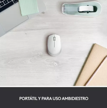 Mouse Inalámbrico Wireless Logitech M170 Blanco