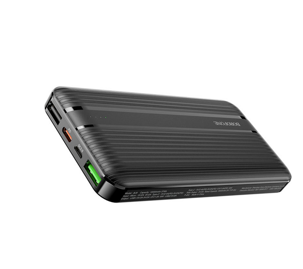 Bateria Ext. Powerbank 10000Mah Borofone BJ9 Negra