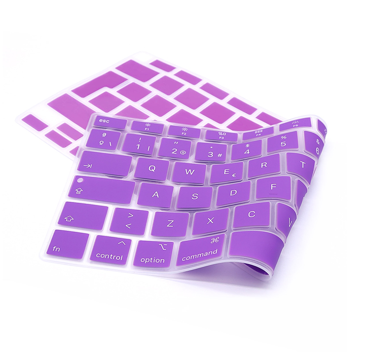 Protector Teclado Para Macbook Air A2179 A2337 Morado