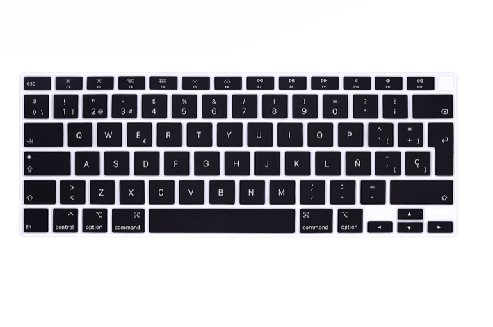 Protector Teclado Para Macbook Air A2179 A2337 Negro
