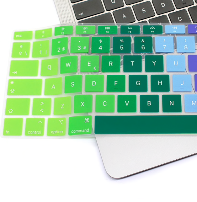 Protector Teclado para Macbook Air A2179 A2337 M1 M2 M3 Arcoiris