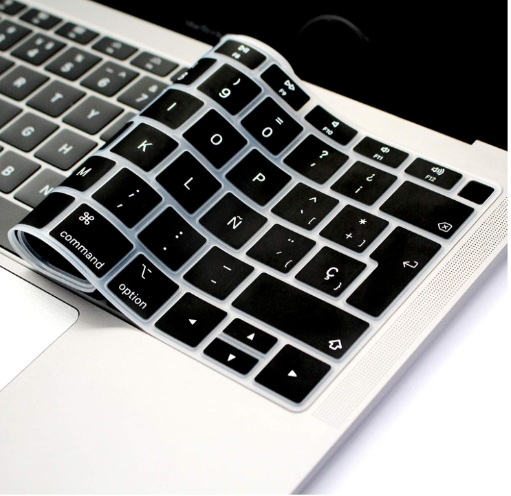 Protector Teclado Para Macbook Air A1932 Negro