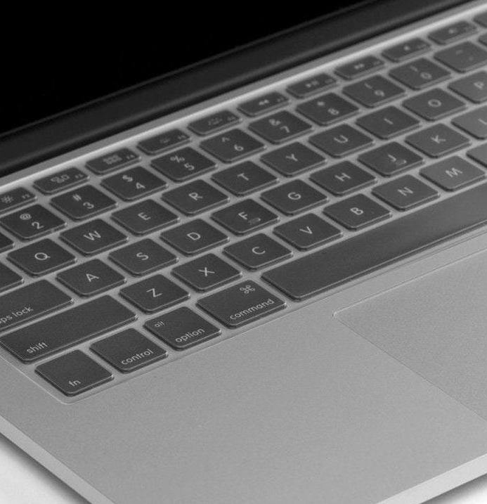 Protector Teclado Para Macbook Pro / Air Transparente Ingles