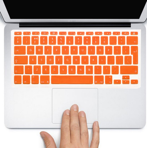 Protector Teclado compatible con Macbook Pro / Air Naranja