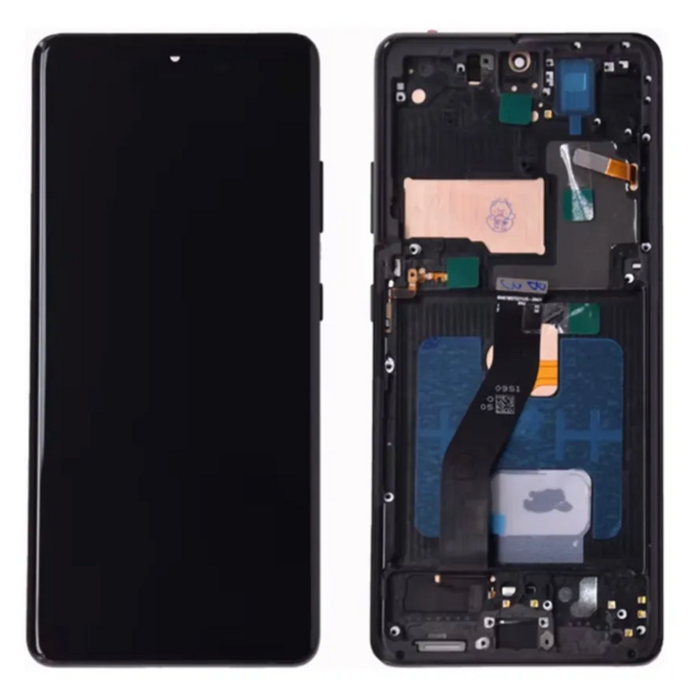 Pantalla Samsung S21 Ultra Oled Con Marco