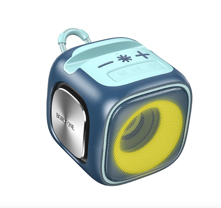 Parlante Bluetooth 7W FM Soporte Celular Borofone BR29 Azul