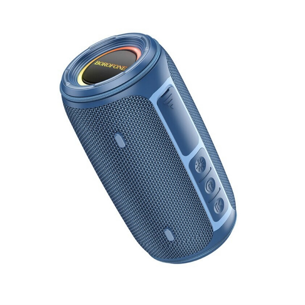 Parlante Bluetooth 2X8W Colorful TWS Bofone BR38 Azul
