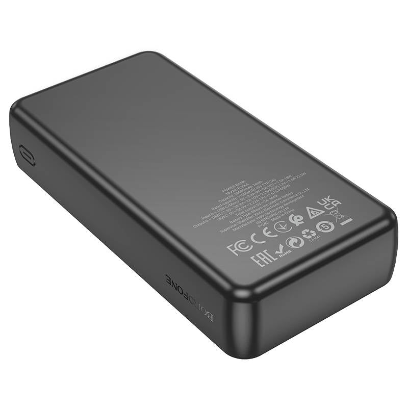 Bateria Ext. Powerbank 20000mah Carga Rapida 22.5W BJ56A Negra
