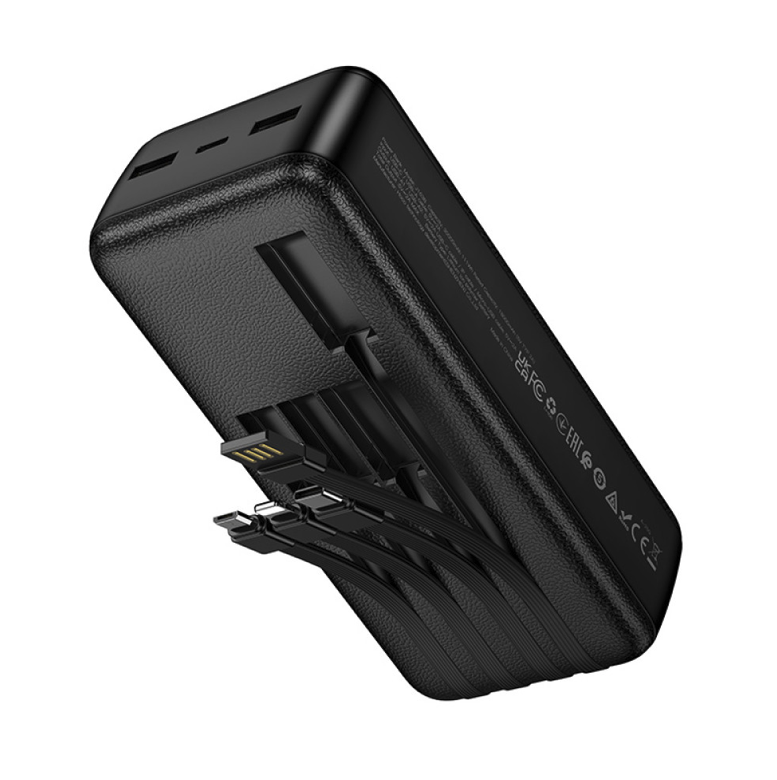 Powerbank Hoco J163B 30000mAh 4 en 1 Carga Rápida