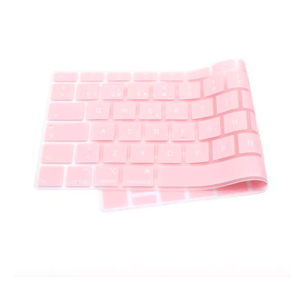 Protector Teclado para Macbook Air A2179 A2337 M1 M2 M3 Rosa