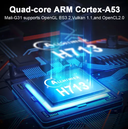 Proyector HY300 4K Android 11 Wifi Bluetooth Blanco