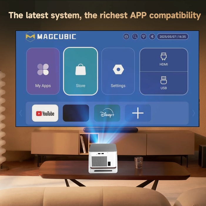 Proyector Magcubic HY350 Max 4K Android V.14 WiFi6 BT