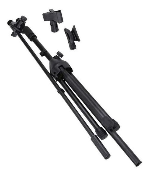 Soporte Con Brazo para Micrófono Atril Micrófono 2 en 1